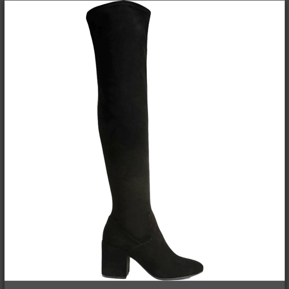 Bar III Women BAR III Gabrie Black Over The Knee Boots